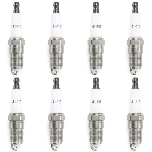 MCCKLE 41-110 Iridium Spark Plugs Compatible with Chevy Silverado Tahoe Suburban Avalanche Colorado Express Corvette GMC Sierra Yukon 4.8L 5.3L 5.7L 6.0L 6.2L 6.6L V8 Replace for 41-162 41-985 9602 (8 PCS) - Image 1