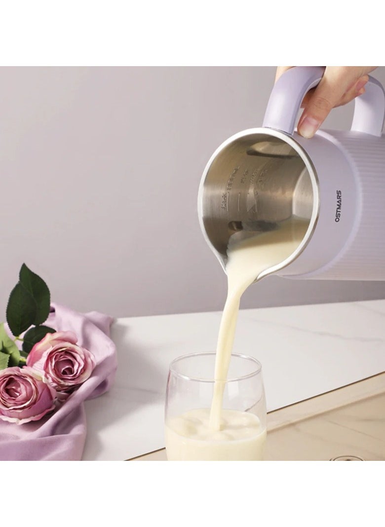 Generic - 800ML Soybean Milk Machine Filter-free Fresh Juice Blender Soy Milk Maker Food Processor Wall Breaking Automatic Heating Cooking - Image 1