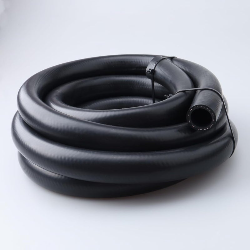 AC PERFORMANCE 3/4" ID NBR Push on Hose Fuel Line Engine Liner Compatible with Fuel System, E85, E10, Oils, Ethanol, Lubricants and Coolant, 10 Feet, Black - Image 3