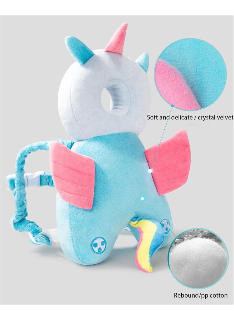 TOCHANG Baby Walker Head Protector Toddler Adjustable Baby Head Protection Backpack Wear Safety Pad (Angel) - Image 4