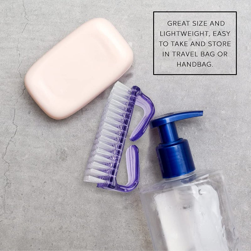 DreamCut Handle Nail Brush - Fingernail Brush Cleaner, Hand Scrub Cleaning Brush - Image 3