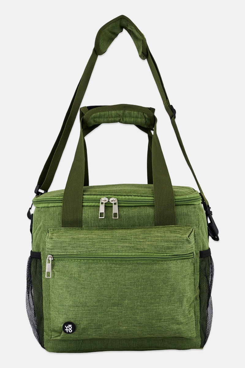 YOTO Kids Boy Solid Lunch Box, Green - Image 1