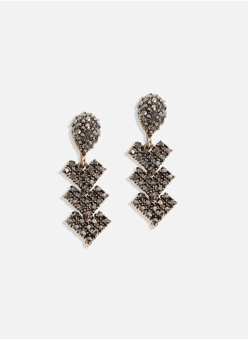 SOHI Embellished Butterfly Jewellery Set