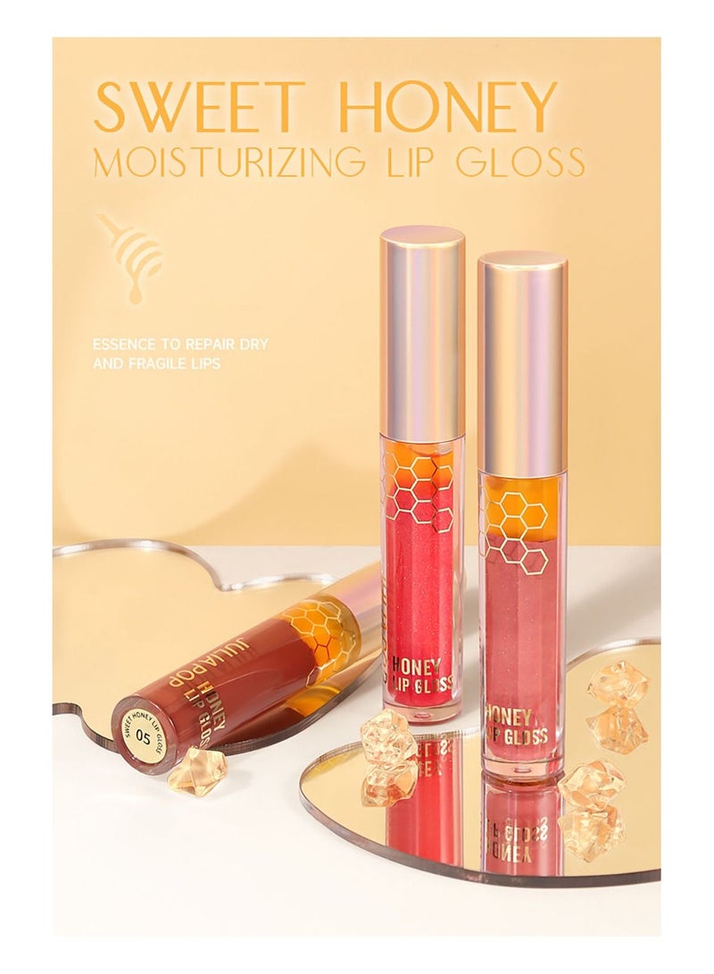 جوليا بوب ملمع الشفاه المرطب بالعسل الحلو - Image 3