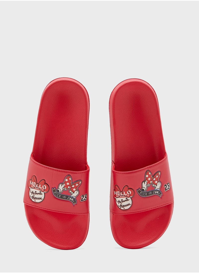 Disney - Kids Minnie Mouse Print Slides - Image 1