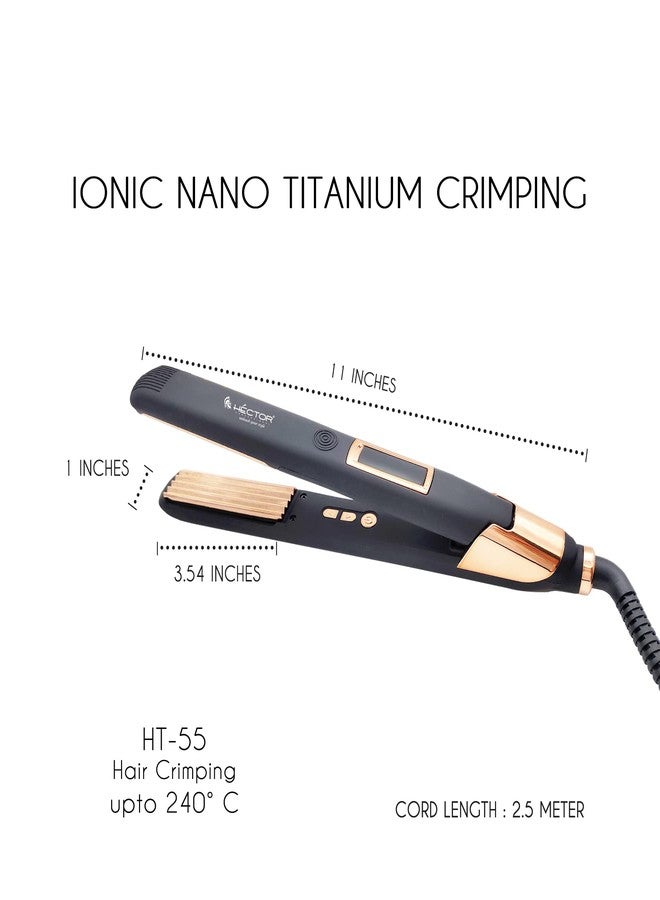 Hector Professional Hair Crimping for Women - Gold collection - Image 4