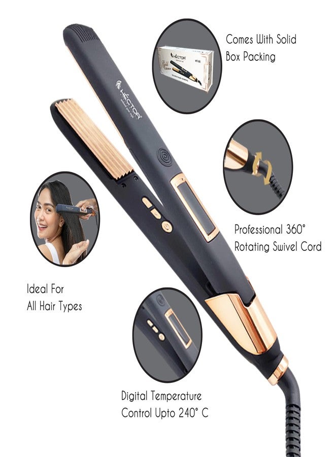 Hector Professional Hair Crimping for Women - Gold collection - Image 3