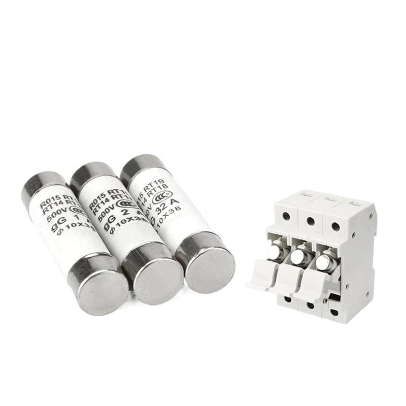 5 قطع 10x38 مم 4A فيوز 500 فولت RO15 RT19 RT14 RT18 سريع الاستجابة - Image 1
