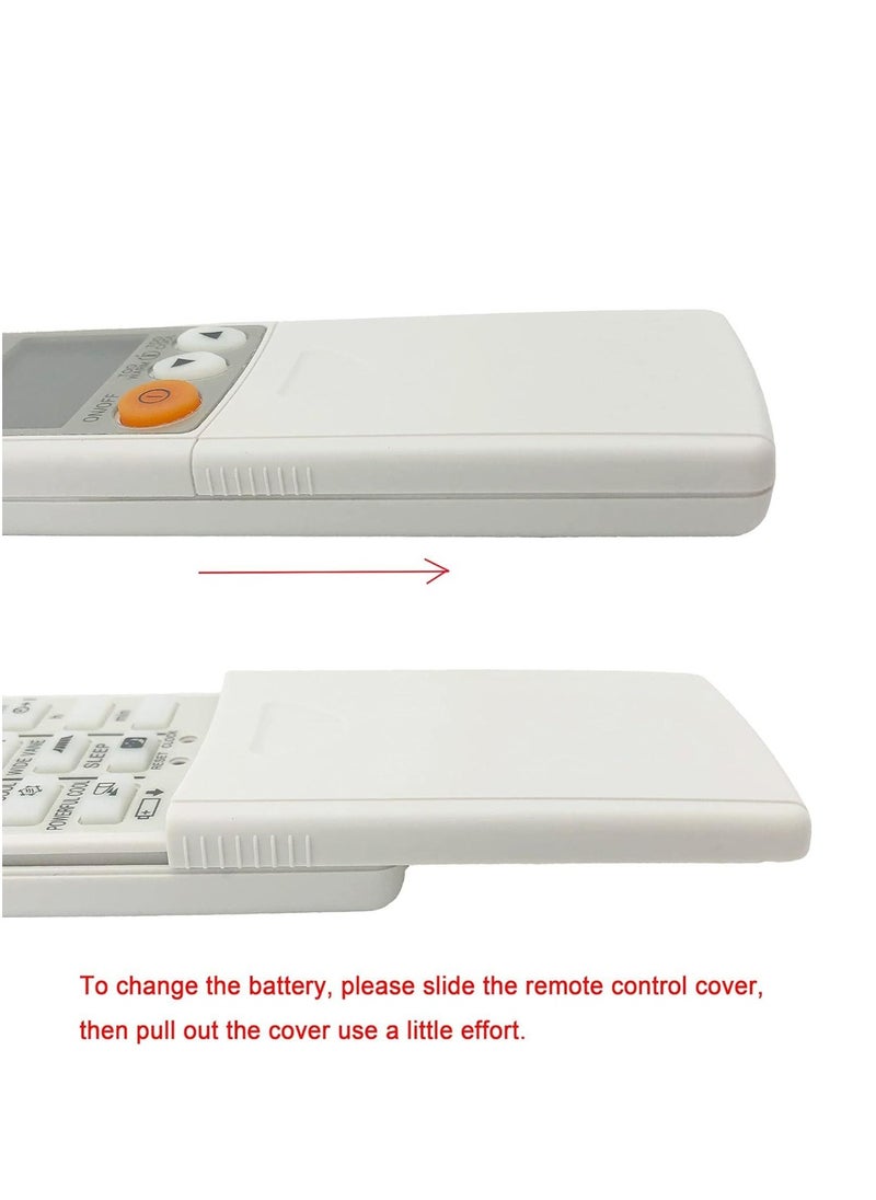 JAJEEK Universal Remote Control Replacement for Mitsubishi Air Conditioner A/C – Compatible with MSZ-A12NA, MSZ-GE09NA, MSZ-A15NA, MSZ-D30NA, MSZ-A24NA-1, KM07M, KM15E (Display in Celsius)  - Image 5