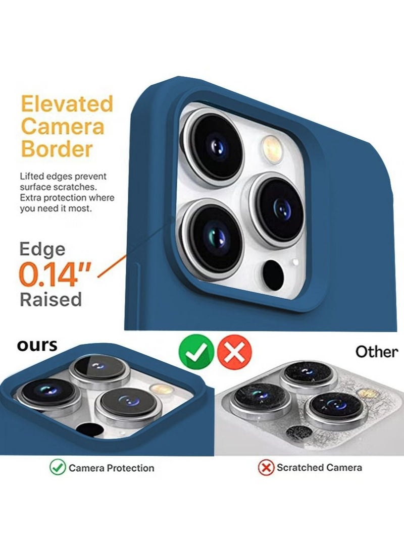 X-level iPhone 15 Pro Mobile Case Cover with Soft Liquid Silicone Protection Anti-Scratch Shockproof Accessories Slim Protective Back Cover with Comfortable Hold Touch Feeling and Anti-fingerprint  - Image 2
