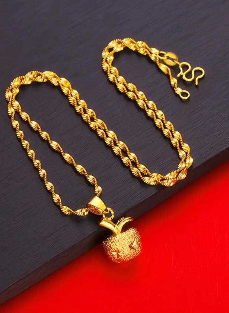 18k Gold Plated Necklace For Women
