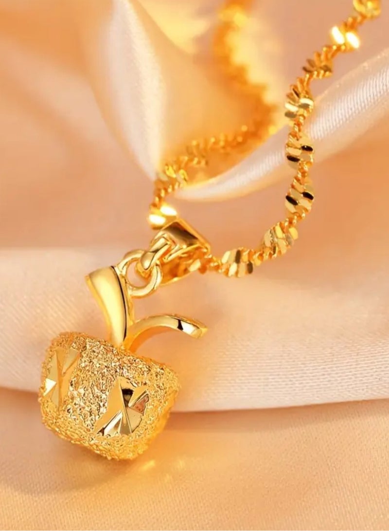 18k Gold Plated Necklace For Women