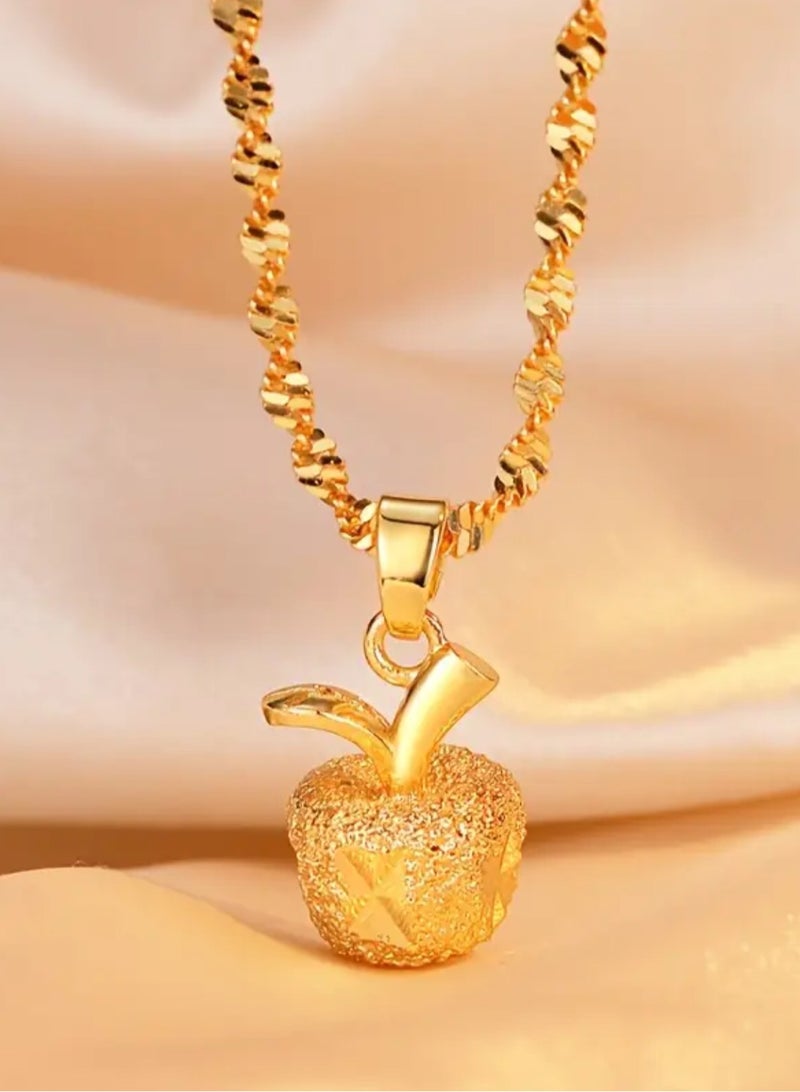 18k Gold Plated Necklace For Women