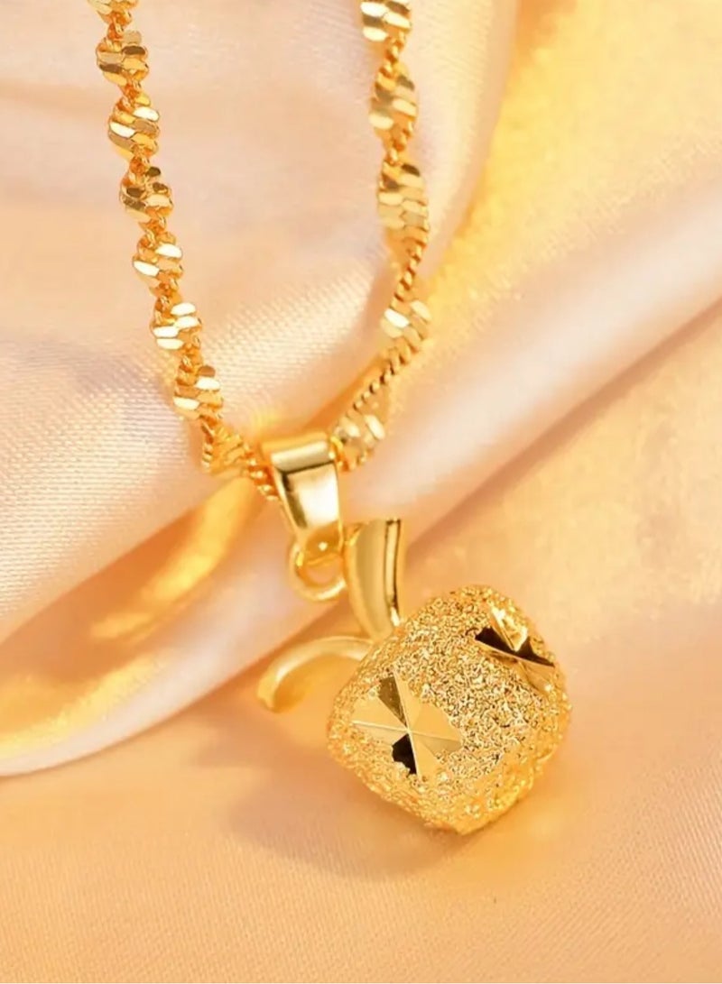 18k Gold Plated Necklace For Women