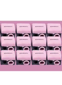 REAL BEAUTY 12 Pieces Real Beauty Sharpener For Girls New Shape Dual Use Can Be Used For Highlights And Limiters  - Image 1