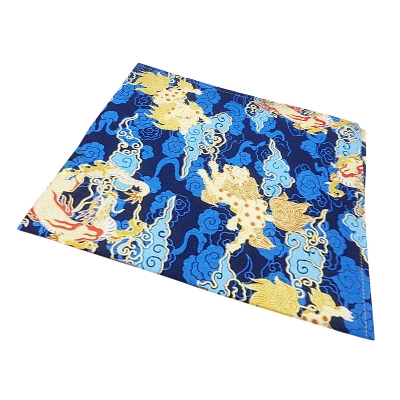 Japanese Wrapping Cloth Bento Lunch Box Square Exquisite Fabric Protective 1Set - Image 5