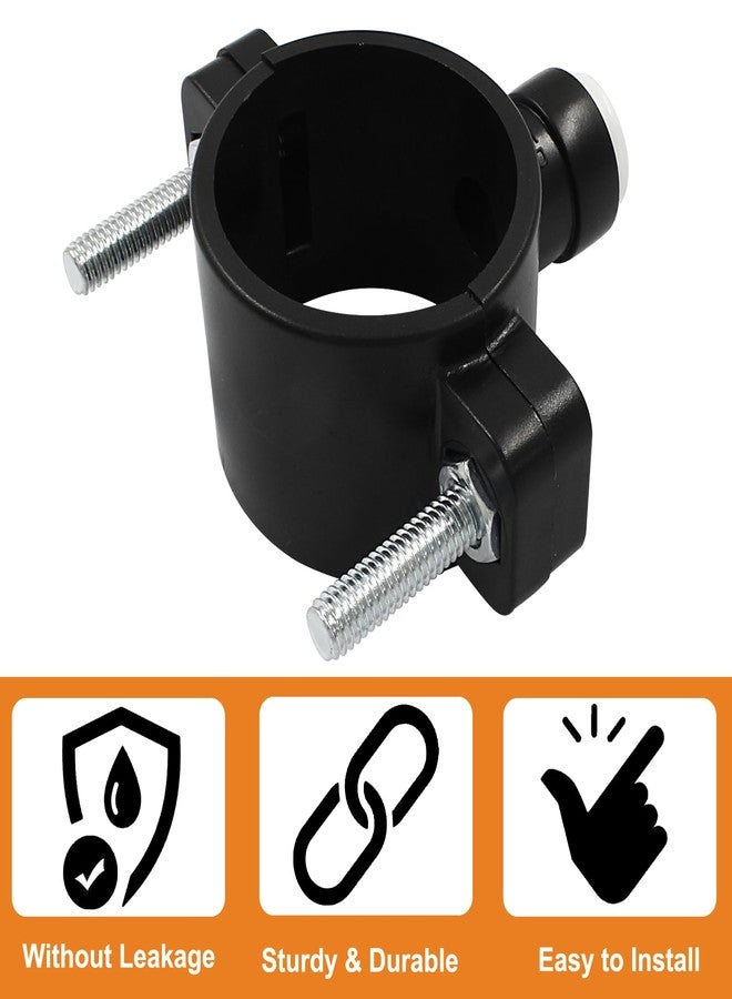 LifCratms Drain Saddle Valve, 3/8" Plastic Quick Connect Water Filters Valve Clamp Hose Pipe Adapter for Under Sink Reverse Osmosis System - Image 4