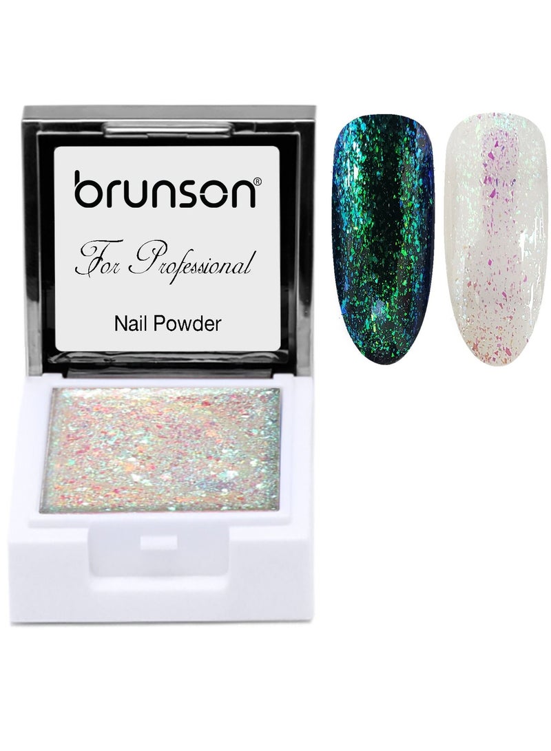 brunson Nail Powder Nails Aurora Painting Square Gel Nail Art Liquid Powder Solid Pigment