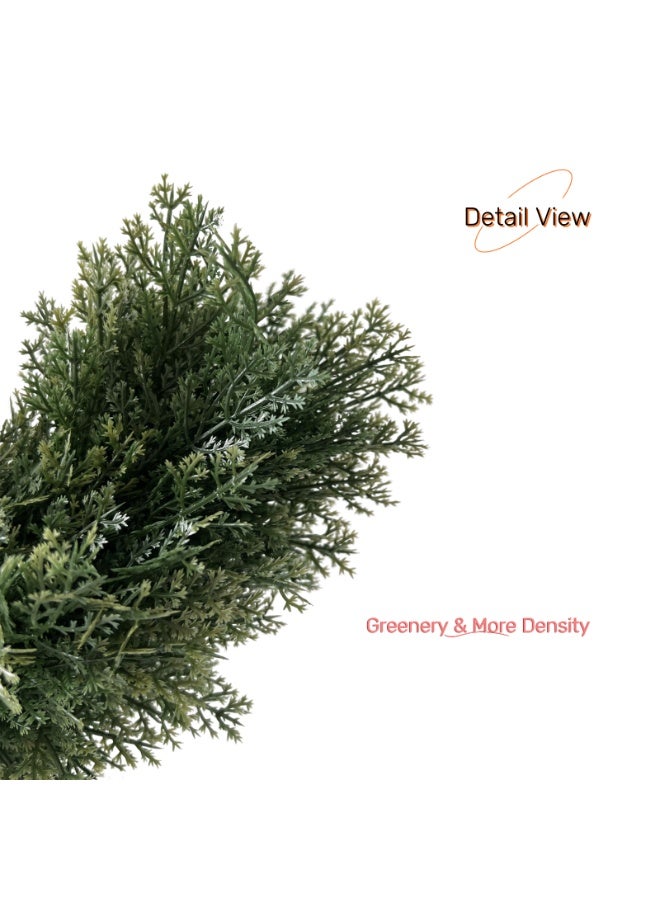 شجرة هلال اصطناعية لتزيين رمضان وعيد الفطر ونبات أخضر صناعي في وعاء للمهرجان الإسلامي وديكور المنزل الداخلي والخارجي والمناسبات - Image 4