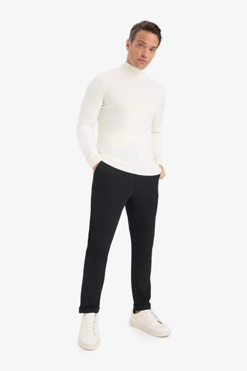 Defacto  Jogger Fit Stretch Fabric Double Leg Trousers for Men | Best Price UAE