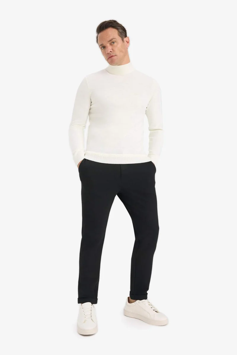 Defacto  Jogger Fit Stretch Fabric Double Leg Trousers for Men | Best Price UAE