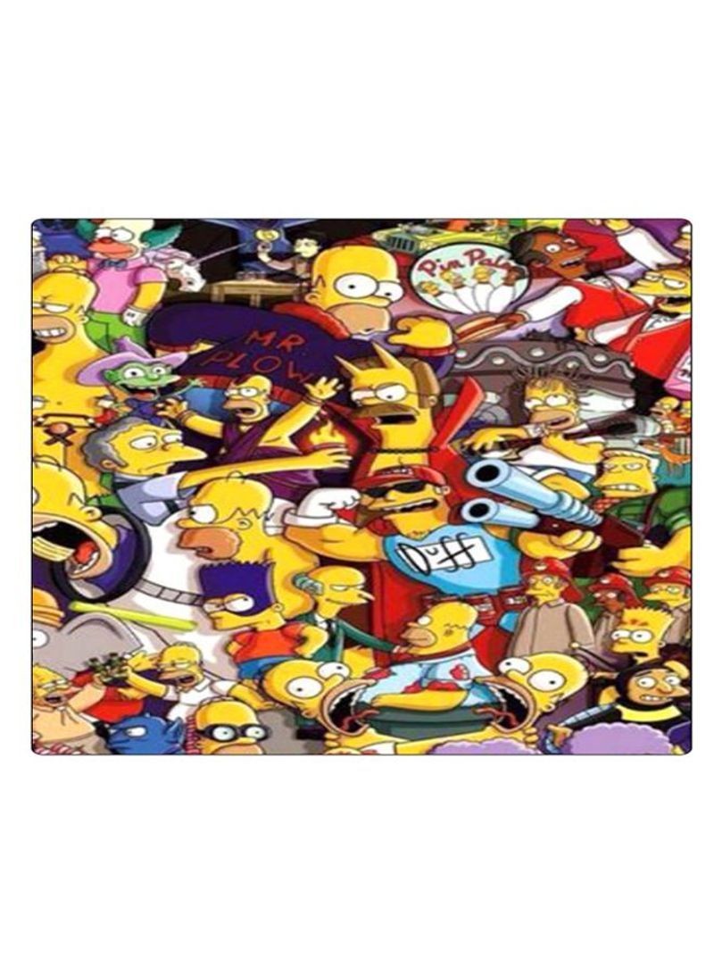 RKN Printed Anti-Slip Gaming Mouse Pad Multicolour