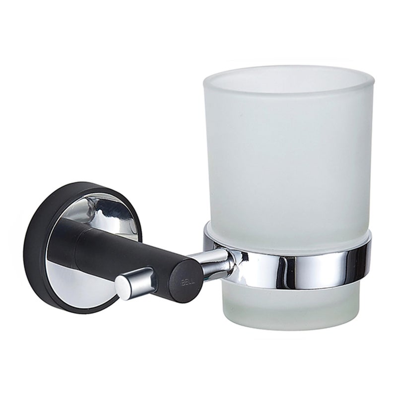 iBELL 6-Piece Bathroom Accessories Set, Stainless Steel Chrome Finish (Towel Rail, Towel Ring, Soap Dish, Tumbler Holder, Toilet Paper Holder, Robe Hook) - Image 2