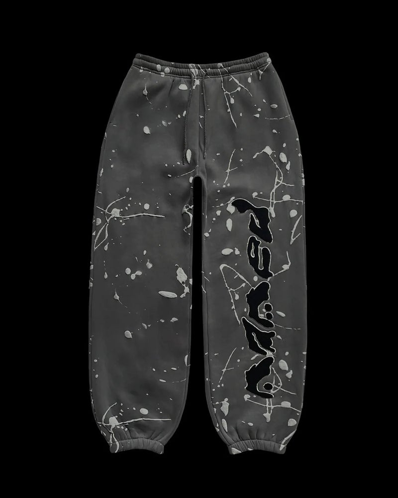 2023 Hip Hop Streetwear Hoodie Unisex Letter Print Oversized Sweatshirt Blue pants - Image 5