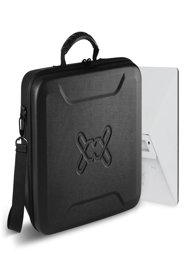 Mwin Starlink Mini Bag - Starlink Mini Accessories, Lightweight Travel Case, Splash-proof and Shockproof EVA Protective Case with Shoulder Strap, Portable Hard Case for Outdoor Travel, Black - Image 1