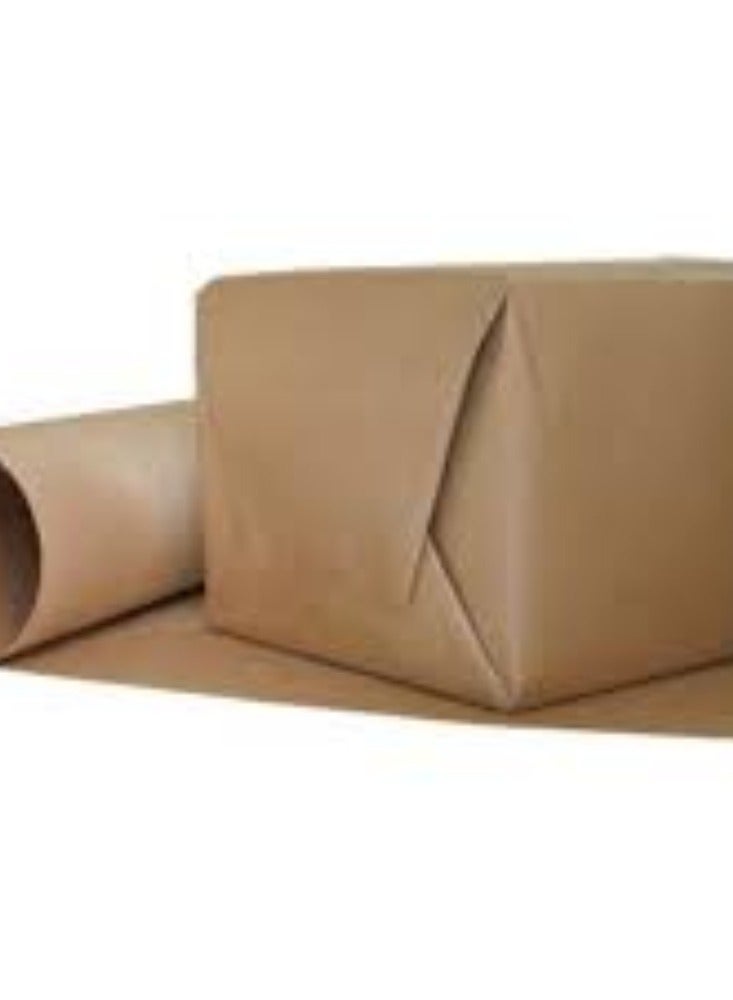 KNP Brown Corrugated Paper Roll 30 meter Brown corrugated paper rolls are typically used for packaging and protection of items during shipping and storage. - Image 2