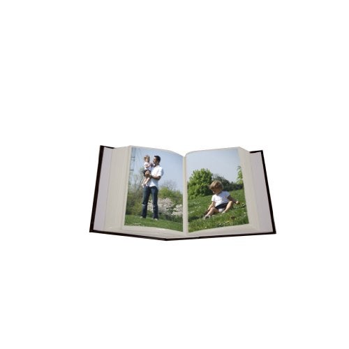 KVD 4x6 Photo Album, Fits 100 Pictures With Window Frame Cover Brown - Image 3