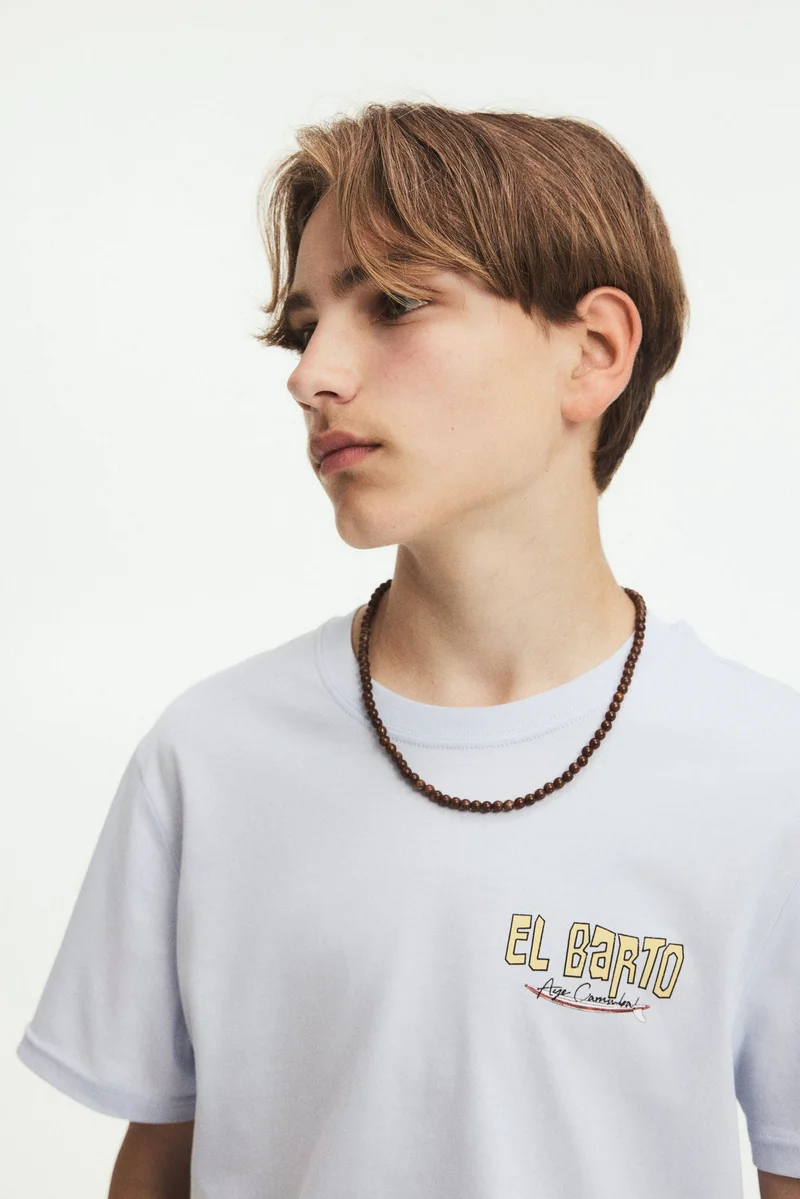 H&M Print-motif cotton T-shirt