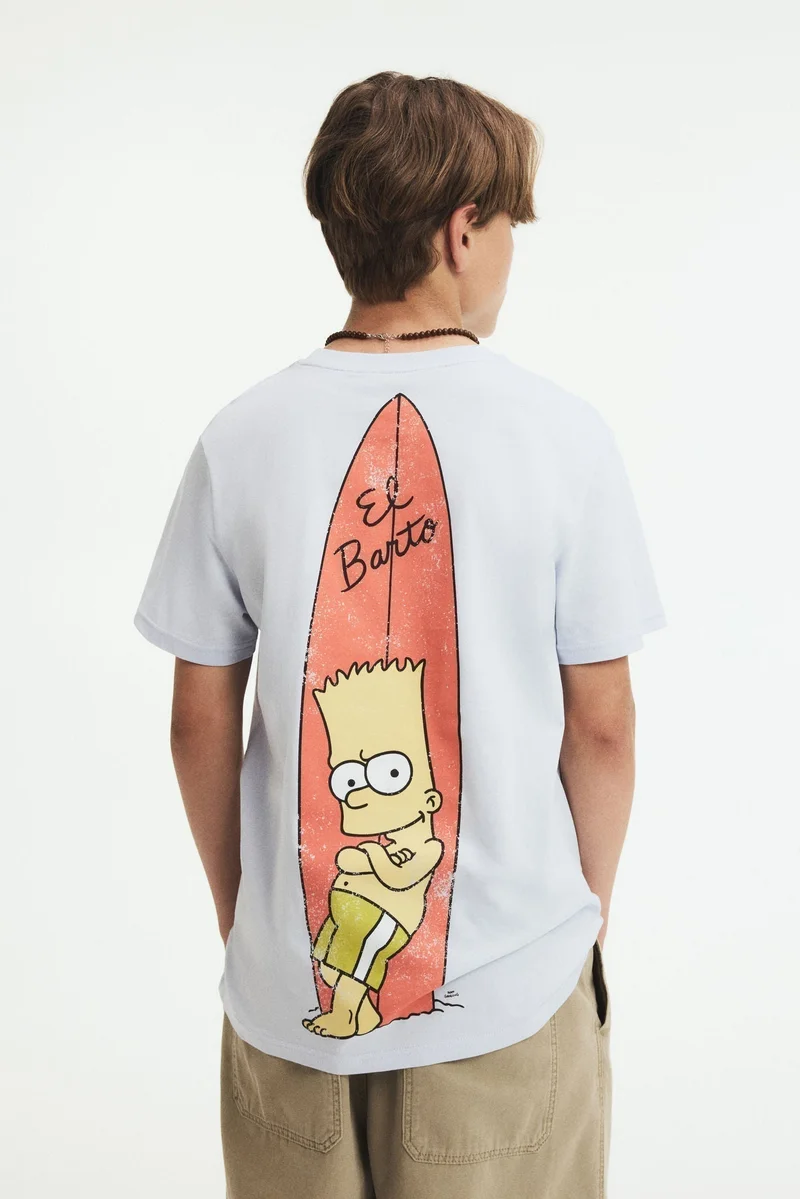 H&M Print-motif cotton T-shirt