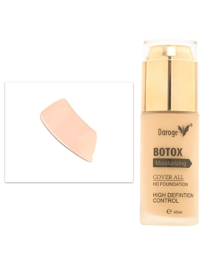 daroge Botox Moisturizing Makeup Liquid Foundation 45 ml - Rose Ivory - Image 1