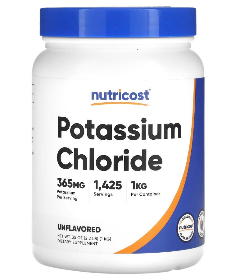 Potassium Chloride Unflavored 2.2 lbs (1 kg)