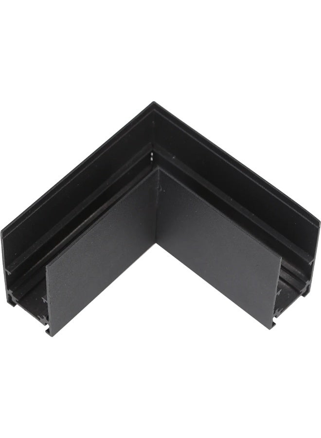 Concealed L-shaped Track connector for flush or hanging installation