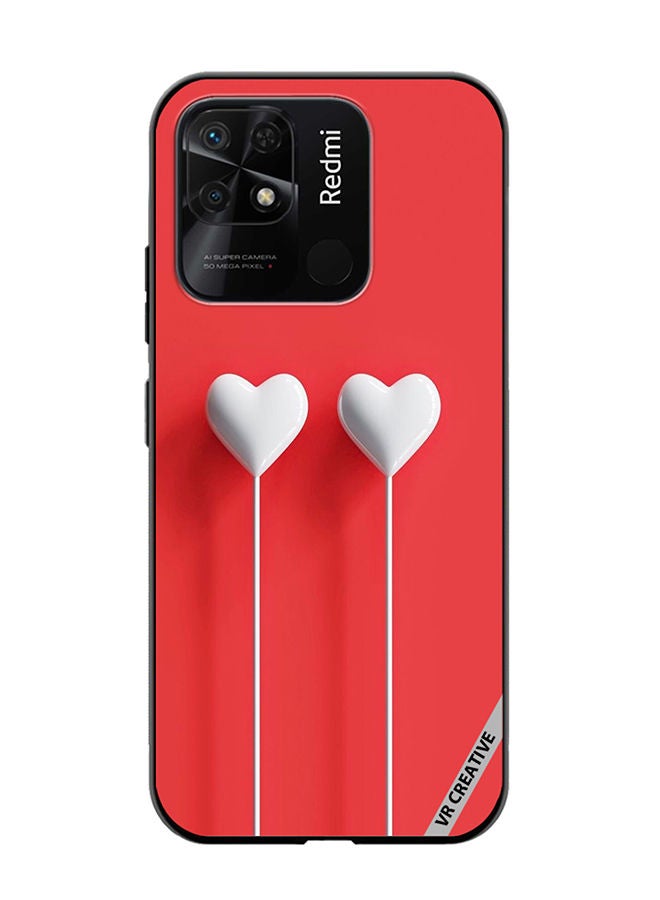 Protective Case Cover For Xiaomi Redmi 10C Couple Design Multicolour