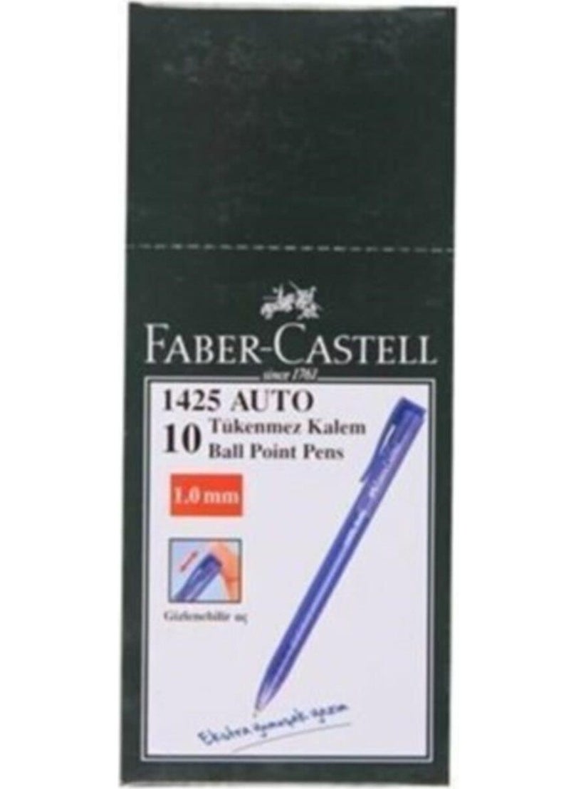 Faber Castell 1425 Auto Blue Ballpoint Pen