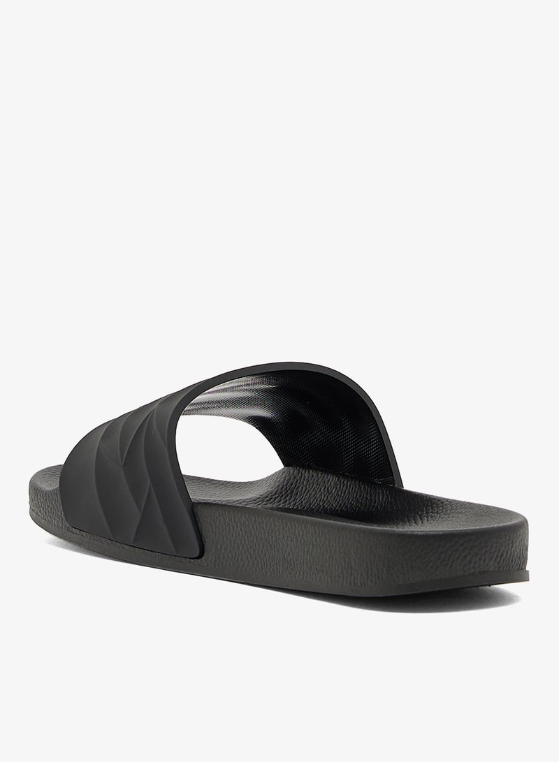 Seventy Five Texture Detail Casual Slides - Image 2