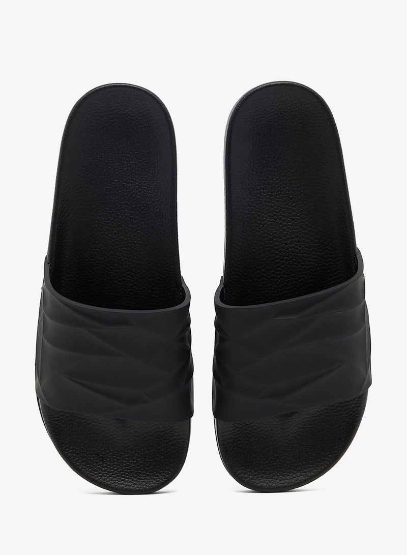 Seventy Five Texture Detail Casual Slides - Image 4