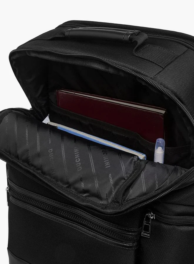 DUCHINI Black Men Adjustable Straps Backpack for Men | Best Price UAE