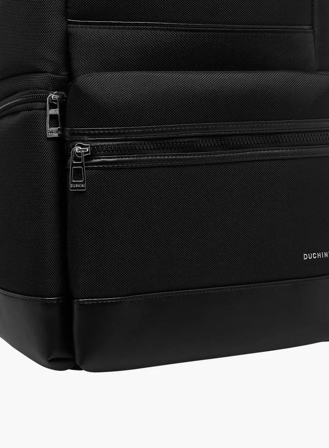 DUCHINI Black Men Adjustable Straps Backpack for Men | Best Price UAE