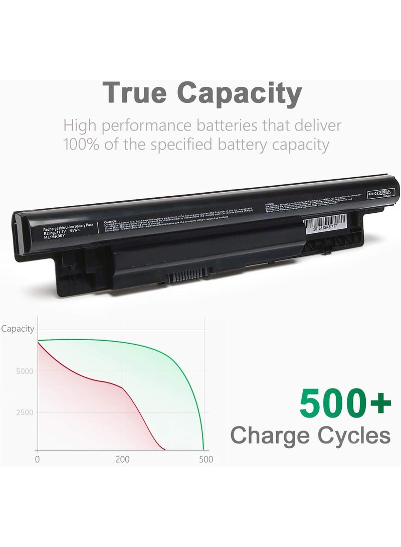 Terabyte REPLACEMENT New 11.1V 65Wh MR90Y Laptop Battery for Dell Inspiron 14 3421 14R 5421 14R 5437 15 3521 15R 5521 15R 5537 17 3721 17 3737 17R 5721 17R 5737 fit Dell Latitude 3440 3540 Vostro 2421 2521 - Image 3