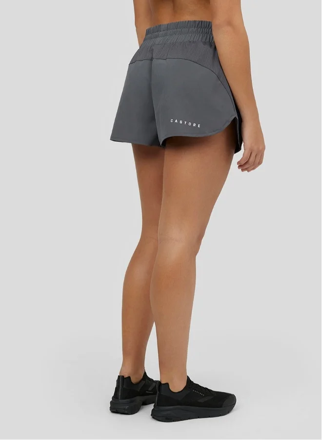 CASTORE Women'S Charcoal Carbon Training Shorts