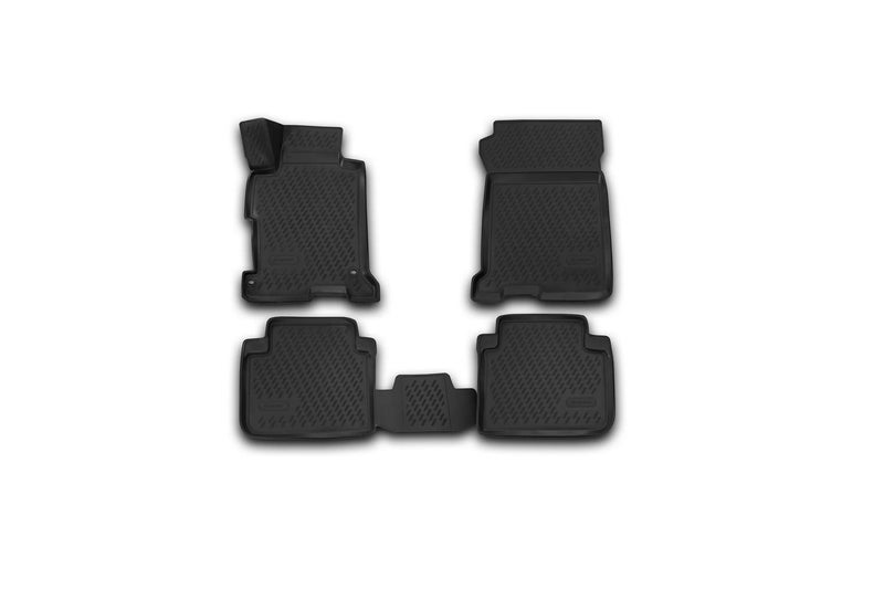 Element 3D Custom Fit Car Rubber Mats Floor Liners Honda Accord, 2013-2017, 4 pcs. - Image 1
