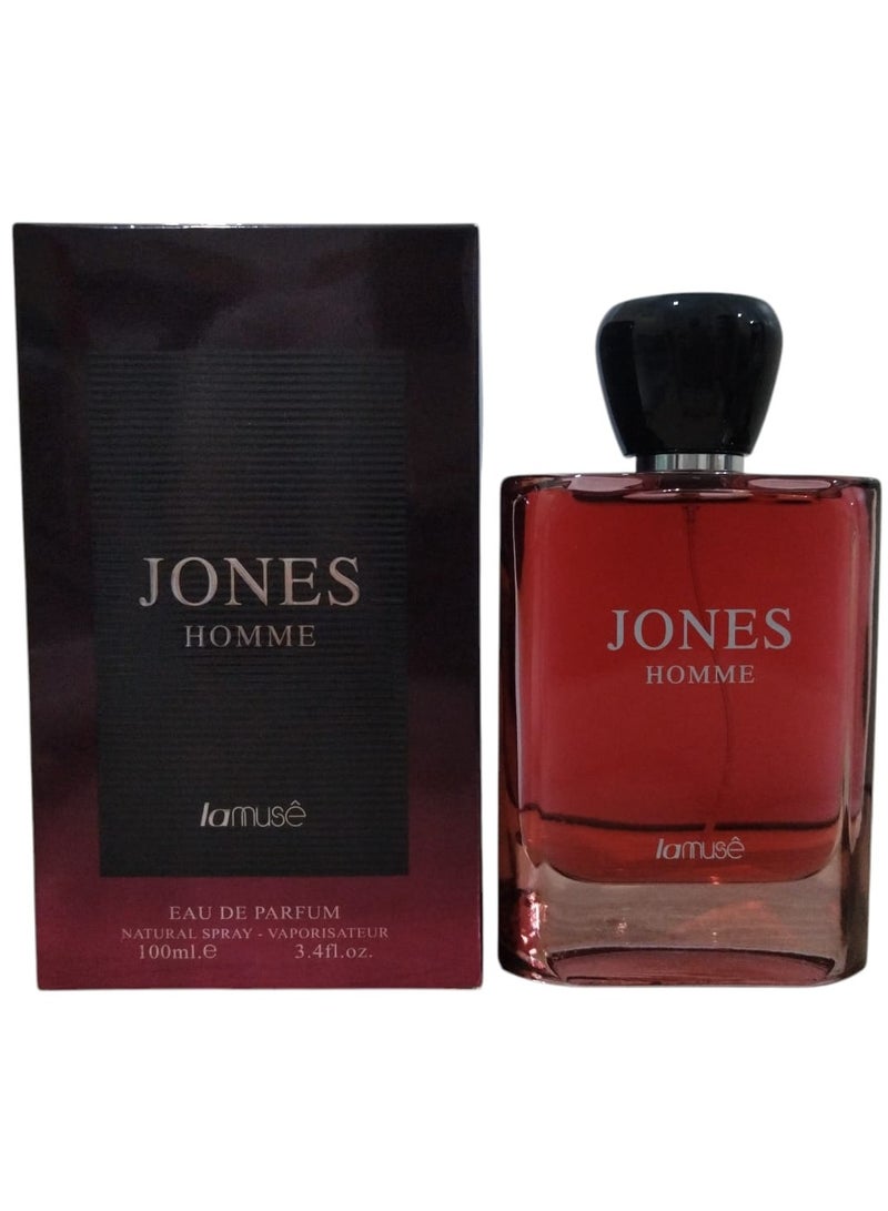 Lamuse Jones Eau De Parfum For Men - 100 ML