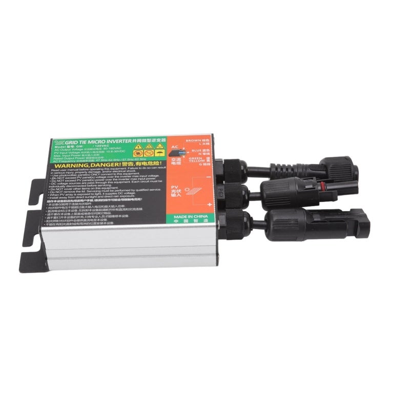 GMI Grid Tie Micro Inversor Solar PV Aluminum Alloy IP55 Multi Protection 20x7.7x3.6cm 120L - Image 2