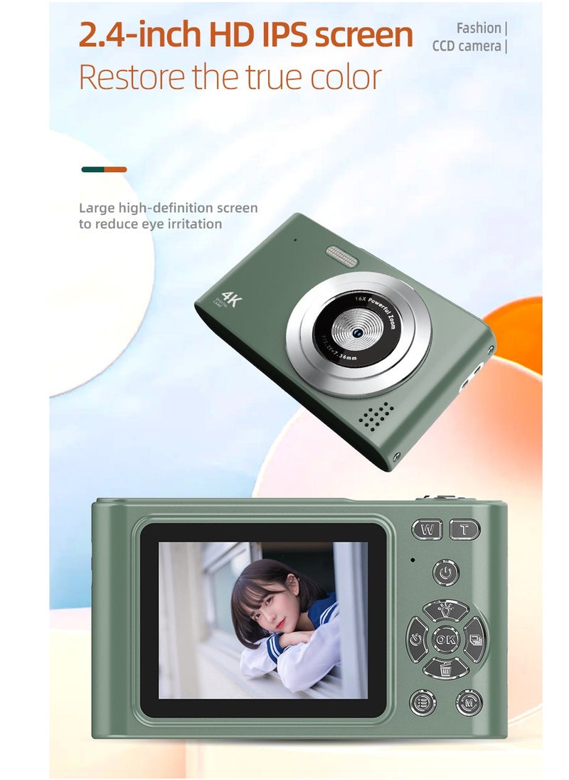 Generic Digital Camera for Kids 1080P 16X Digital  Portable Pocket Camera - With 32GB Memory Card  - Image 3