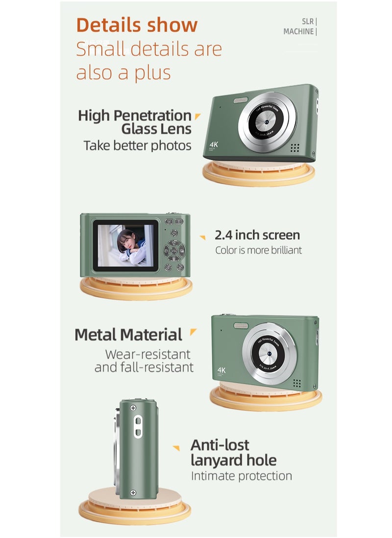 Generic Digital Camera for Kids 1080P 16X Digital  Portable Pocket Camera - With 32GB Memory Card  - Image 5