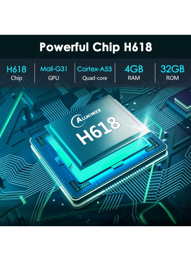 كاست ويف أندرويد التلفزيون مربع 12.0، ماكس أندرويد مربع 4K 6K 4GB RAM 32GB ROM مع H618 رباعي النواة وحدة المعالجة المركزية، أندرويد تلفزيون مربع دعم 4K 6K 3D 2.4G/5G واي فاي مزدوج 100M إيثرنت بلوتوث 4.0 التلفزيون الذكي مربع أندرويد 2024 - Image 3